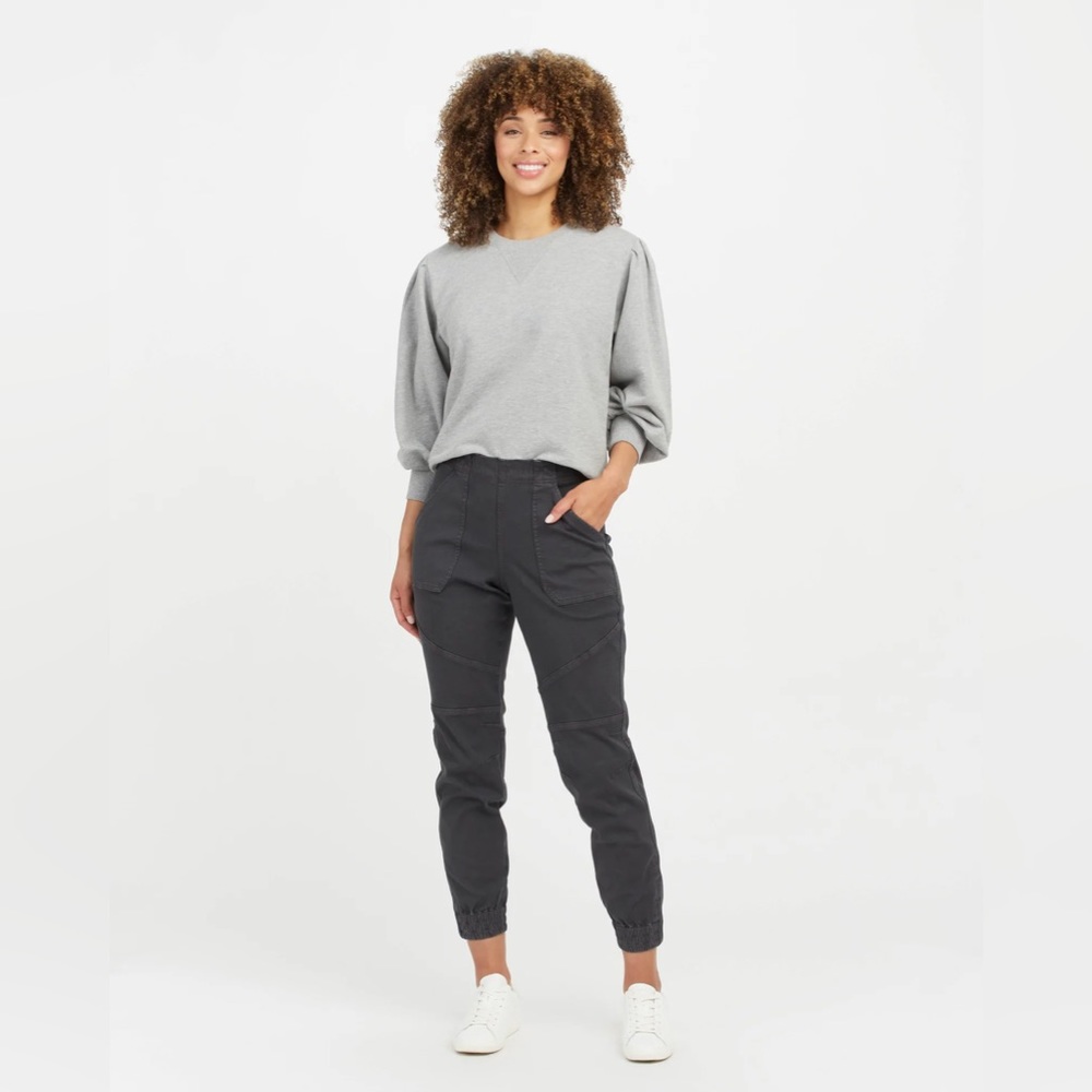 NWT SPANX TWILL CARGO JOGGER PANTS SZ 1X